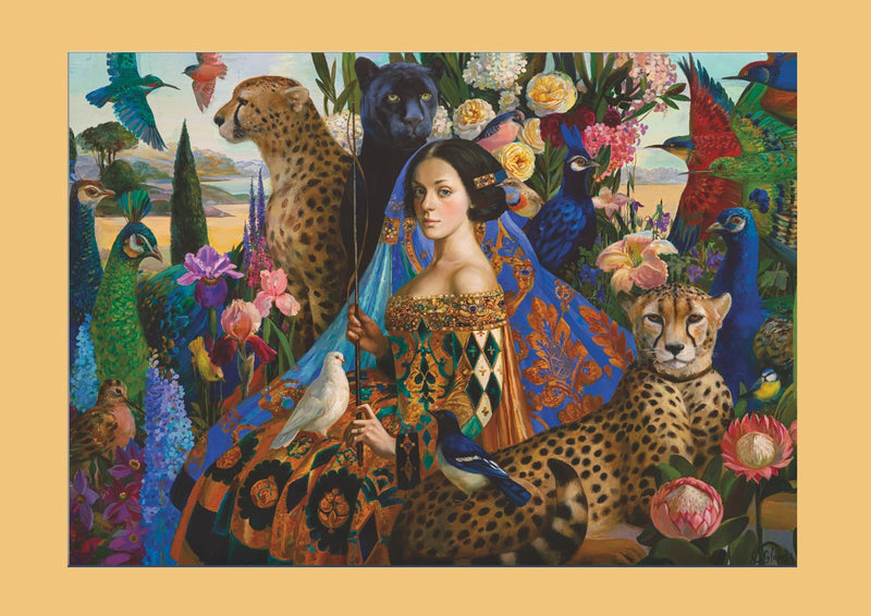 Art & Fable Puzzle Company - The Tamer; 1000-pc Velvet-Touch Jigsaw Puzzle