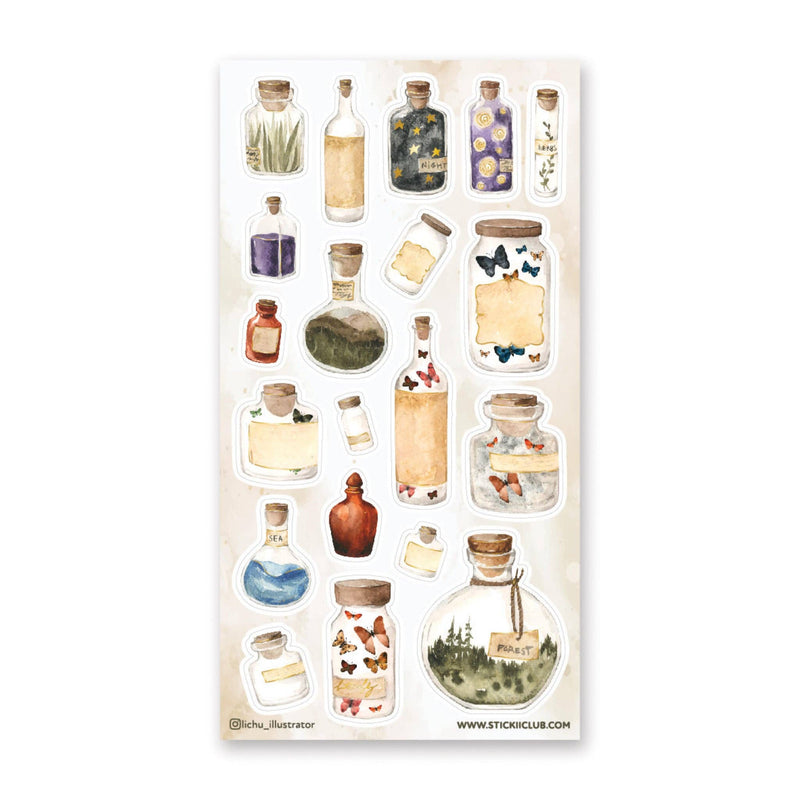STICKII - Bottled Nature Sticker Sheet