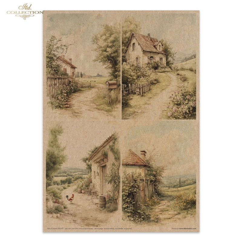 ITD Collection - Cottage in the Country Creative Set