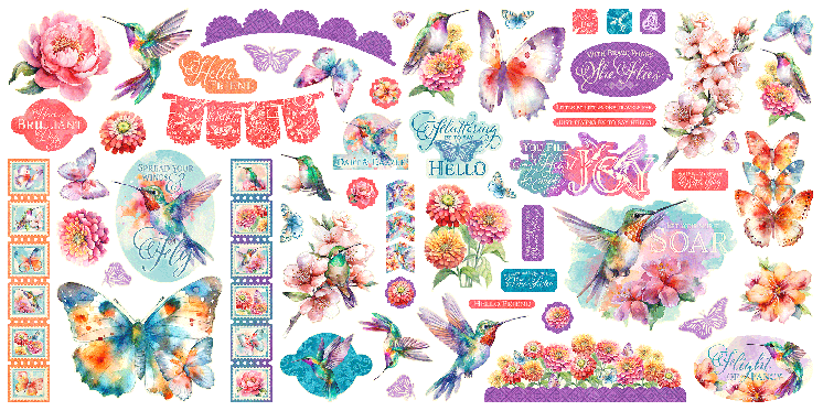 Flight of Fancy Ephemera Set - Root & Company