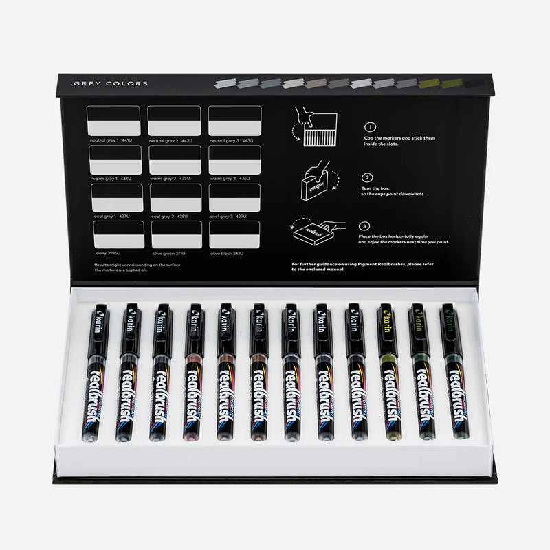 Karin - Realbrush Pigment Grey Colors Collection