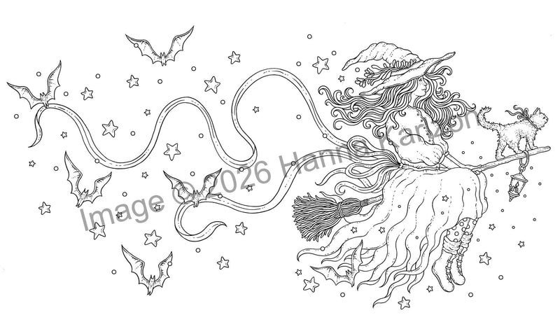 Hanna Karlzon - Halloween Coloring Book