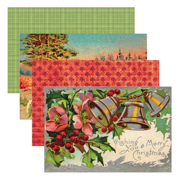 Home For The Holidays 6 X 9-Inch Paper Pad From The Christmas Flea Market Finds Collection By Cathe Holden - Root & Company