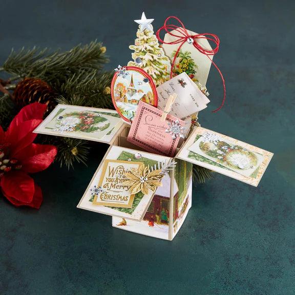 Home For The Holidays 6 X 9-Inch Paper Pad From The Christmas Flea Market Finds Collection By Cathe Holden - Root & Company