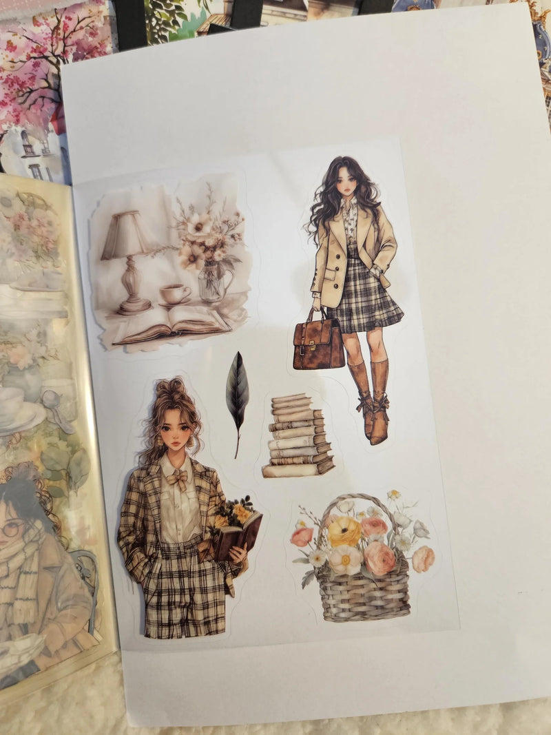 Paris Rendezvous Sticker Book