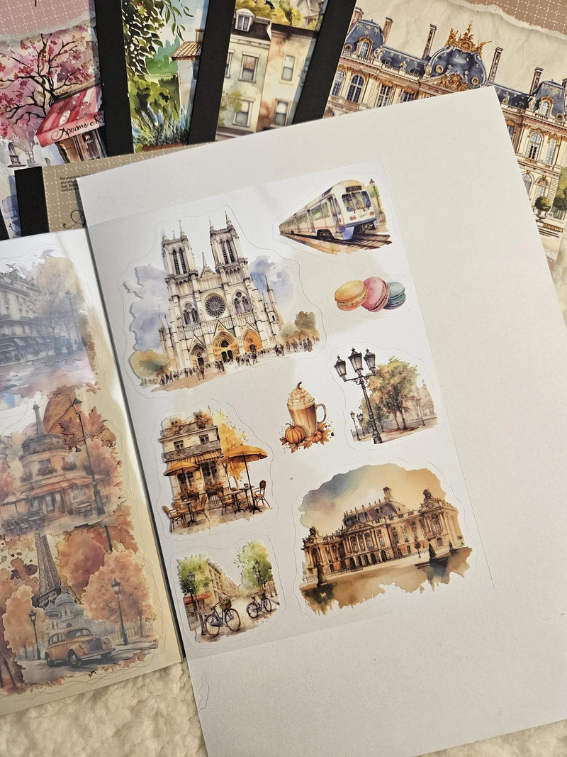 Paris Rendezvous Sticker Book