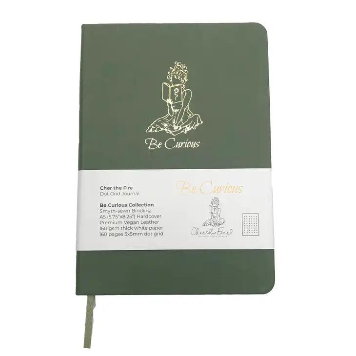 Journal, Wisdom Keeper, Gold Foil, Be Curious - Pocket - A5 - Root & Company