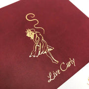 Journal, Wisdom Keeper, Gold Foil, Live Curly - Pocket - A5 - Root & Company