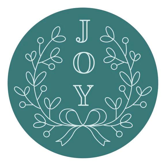 Joy Swag Wax Seal Stamp From Sealed For The Holidays Collection - Root & Company