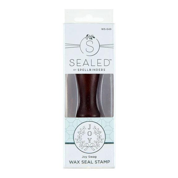 Joy Swag Wax Seal Stamp From Sealed For The Holidays Collection - Root & Company