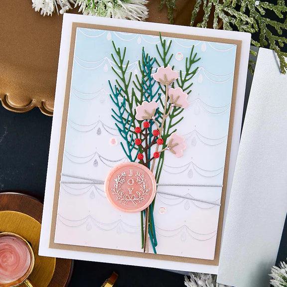 Joy Swag Wax Seal Stamp From Sealed For The Holidays Collection - Root & Company