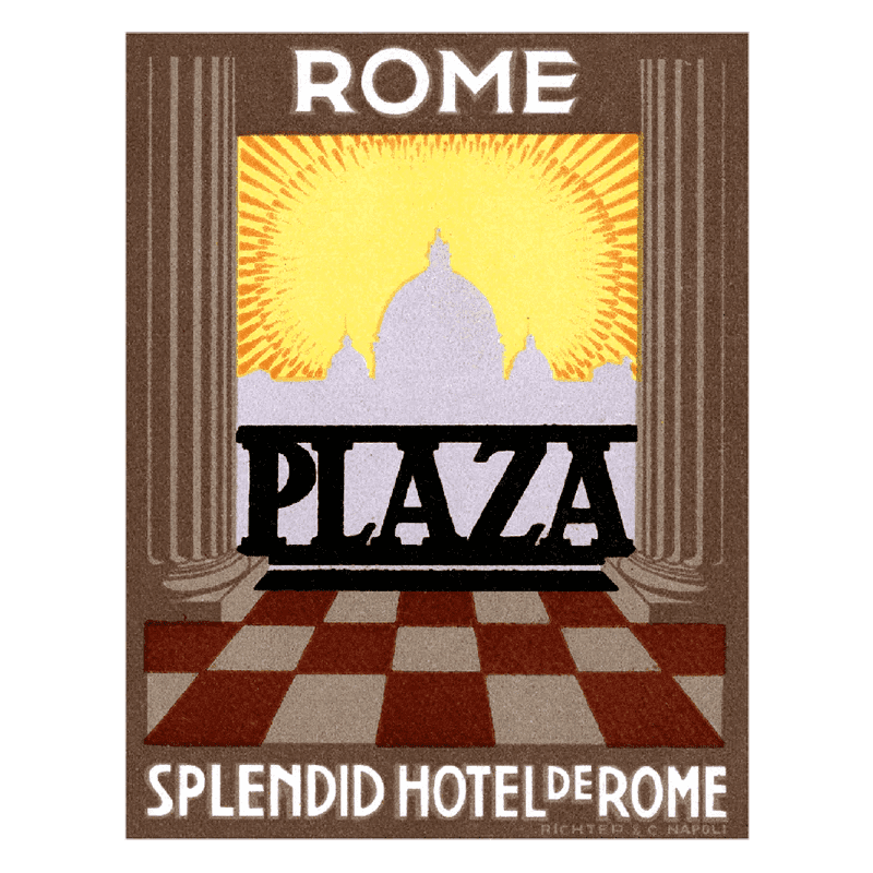 Ciao Bella Italy - Travel Label Sticker Box - Root & Company