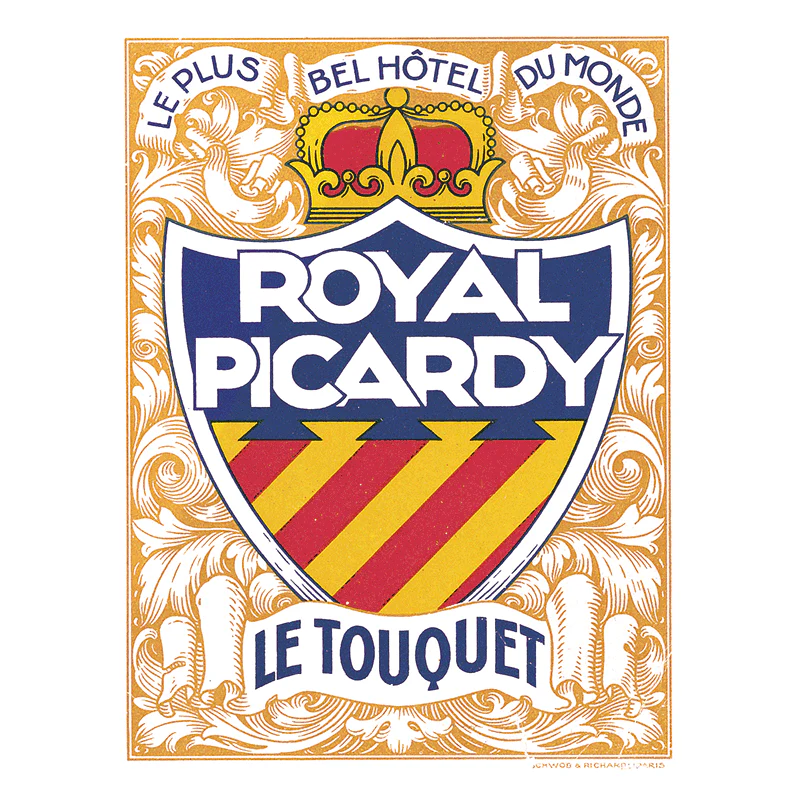 Laughing Elephant - Grand Hotels - Travel Label Sticker Box