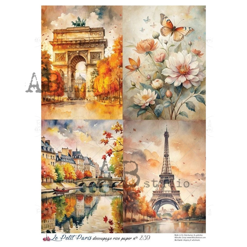 ABstudio - Rice Paper - Le Petit Paris No. 239