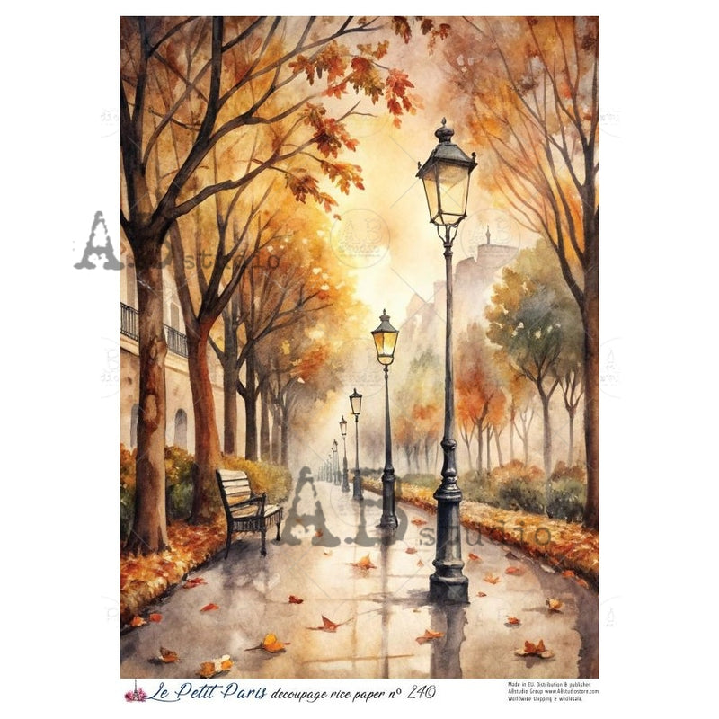 ABstudio - Rice Paper - Le Petit Paris No. 240