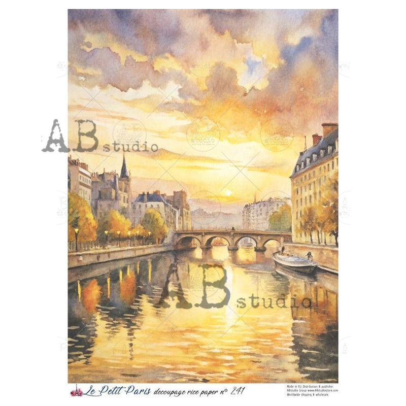 ABstudio - Rice Paper - Le Petit Paris No. 241
