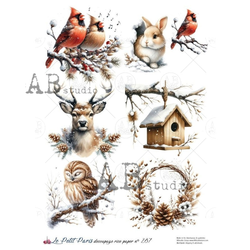 ABstudio - Rice Paper - Le Petit Paris No. 287