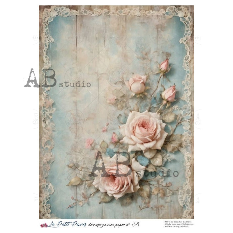 ABstudio - Rice Paper - Le Petit Paris No. 38