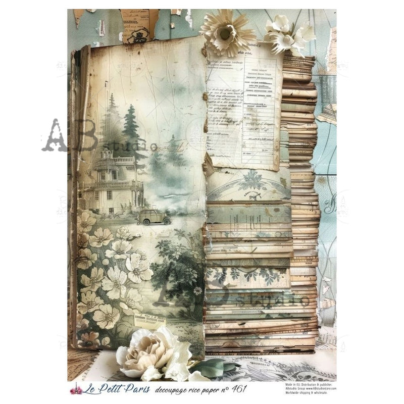 ABstudio - Rice Paper - Le Petit Paris No. 461