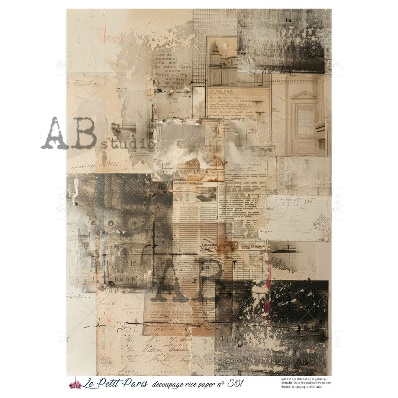 ABstudio - Rice Paper - Le Petit Paris No. 501