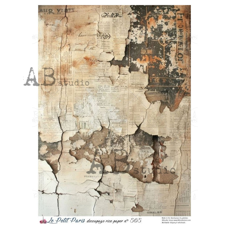 ABstudio - Rice Paper - Le Petit Paris No. 505