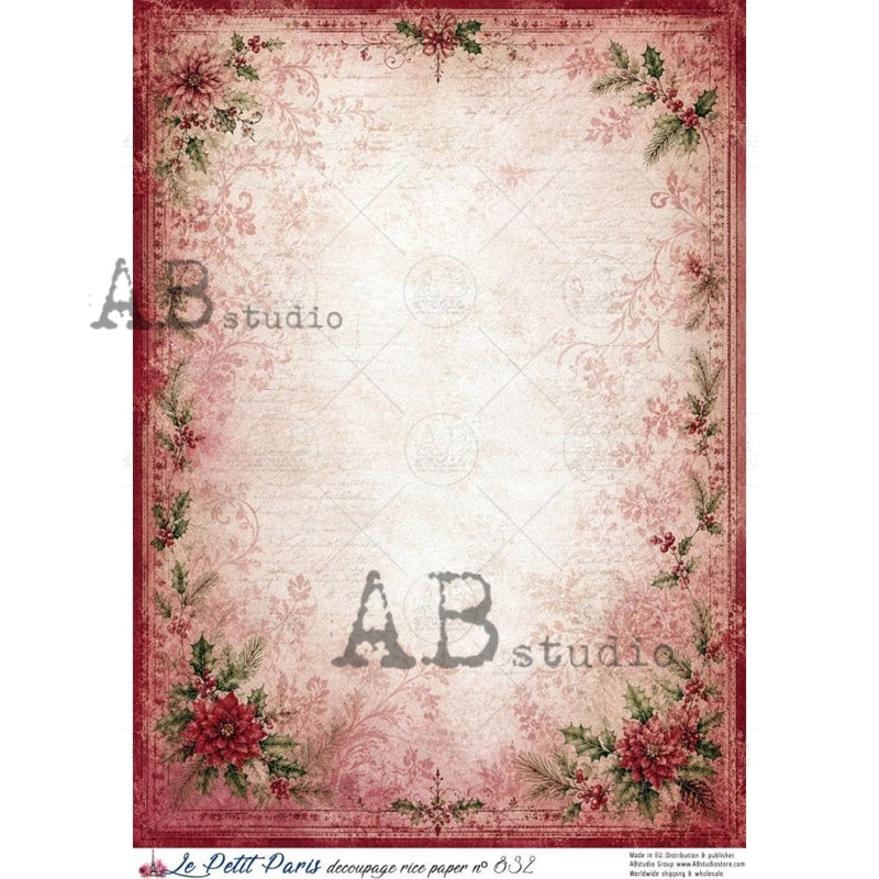 ABstudio - Rice Paper - Le Petit Paris No. 832