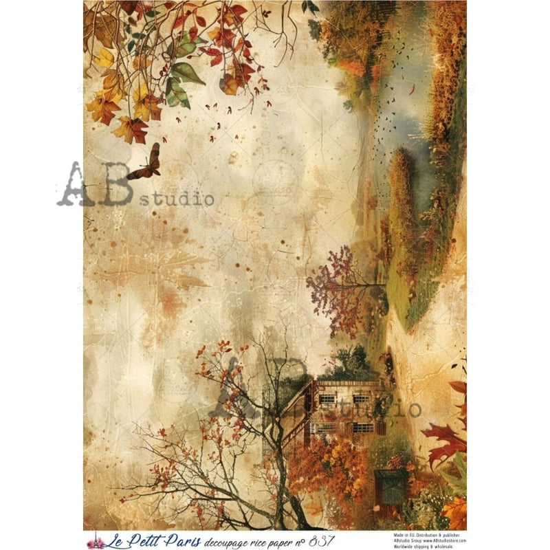 ABstudio - Rice Paper - Le Petit Paris No. 837