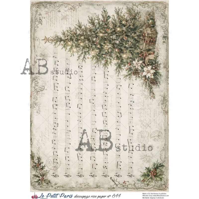 ABstudio - Rice Paper - Le Petit Paris No. 844