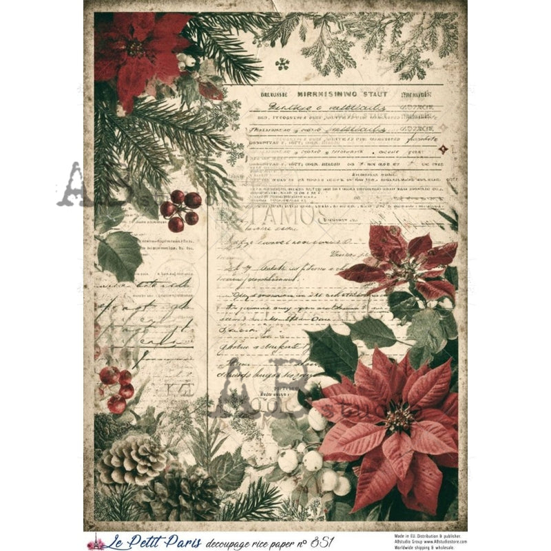 ABstudio - Rice Paper - Le Petit Paris No. 851