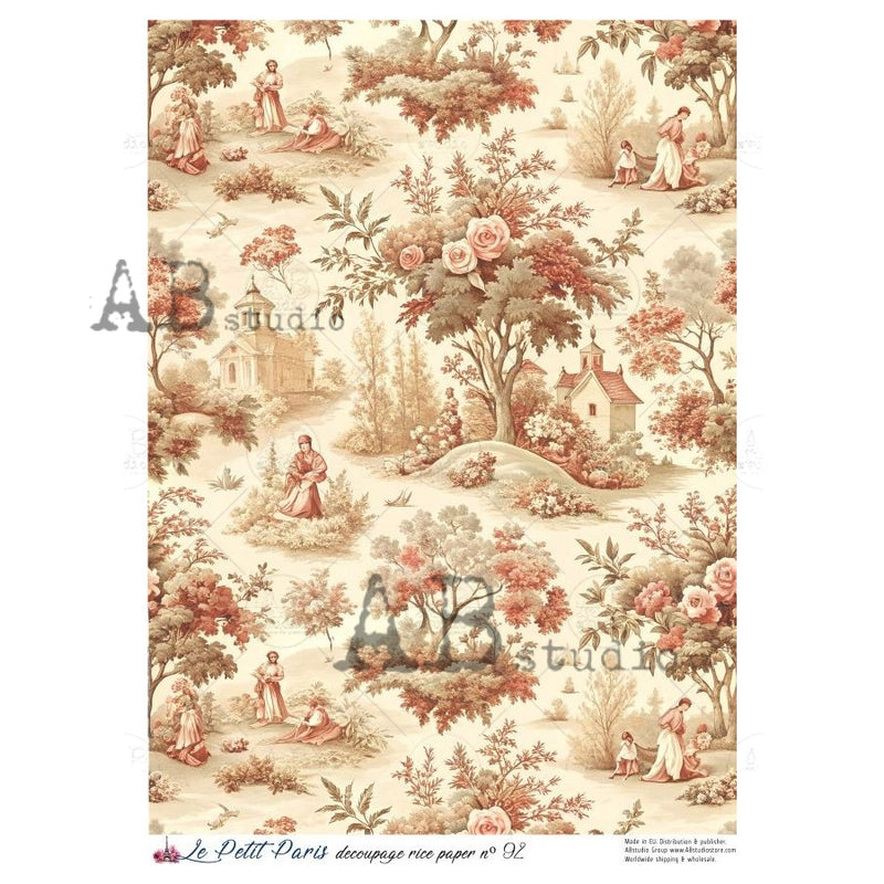 ABstudio - Rice Paper - Le Petit Paris No. 92