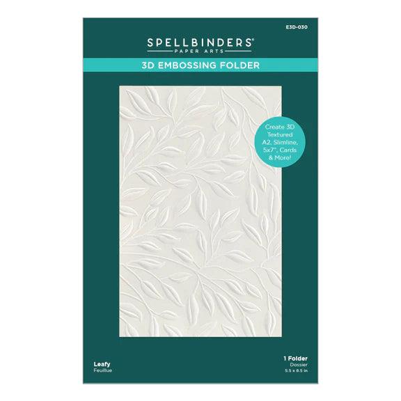 Leafy 3D Embossing Folder - Root & Company