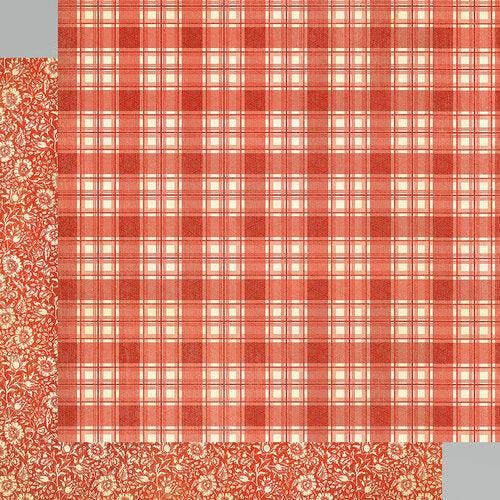 Life's A Bowl Of Cherries Collection - 12 x 12 Double Sided Paper - Picnic Time - Root & Company