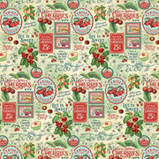 Life's A Bowl Of Cherries Collection - 12 x 12 Double Sided Paper - Simply Sweet - Root & Company