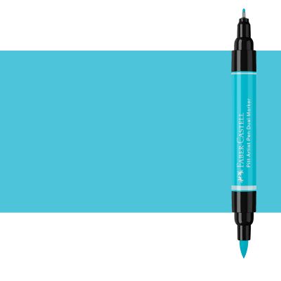Faber-Castell - Pitt Artist Dual Marker - 154 Light Cobalt Turquoise