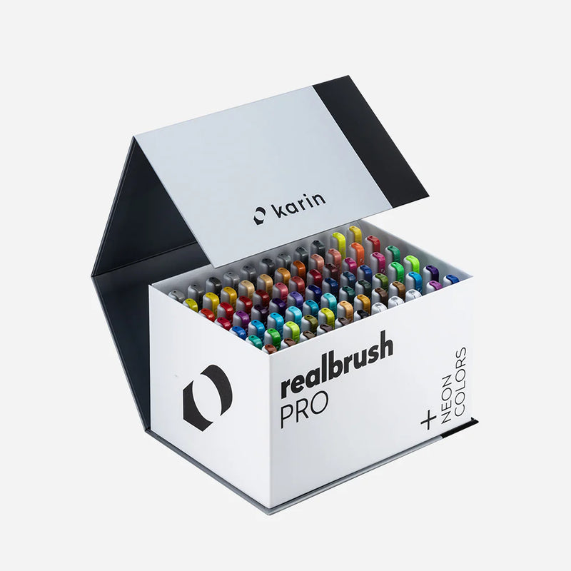 Karin - Realbrush PRO Mega Box PLUS 72 Colors + 3 Blenders Set