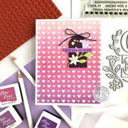 Mini Hearts Bold Prints Rubber Cling Stamp - Root & Company