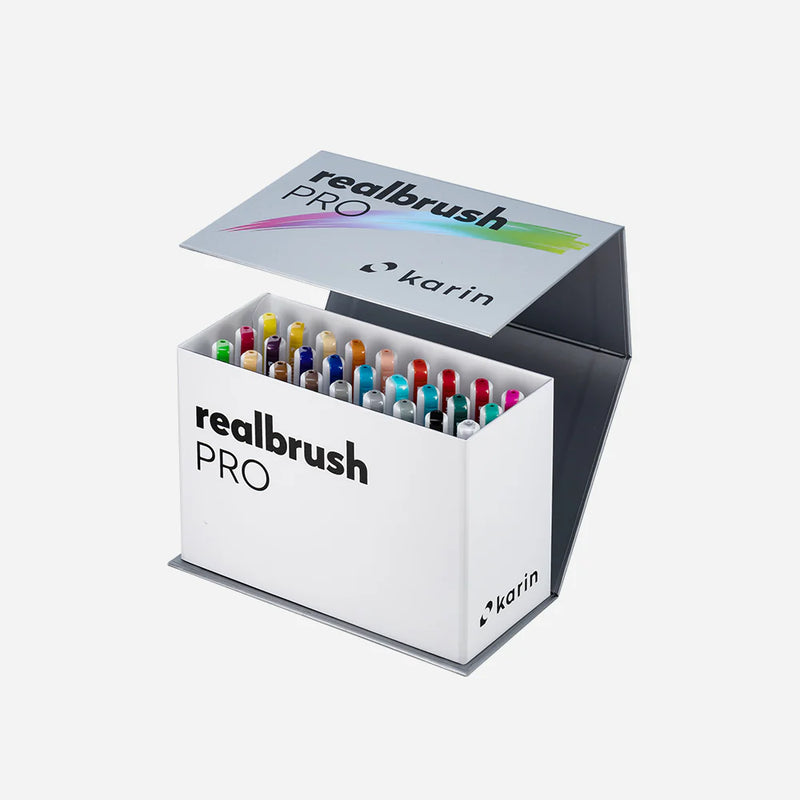 Karin - Realbrush PRO Mini Box 26 Colors + 1 Blender Set