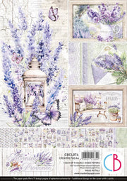 Morning In Provence Creative Pad A4 9/Pkg - Root & Company
