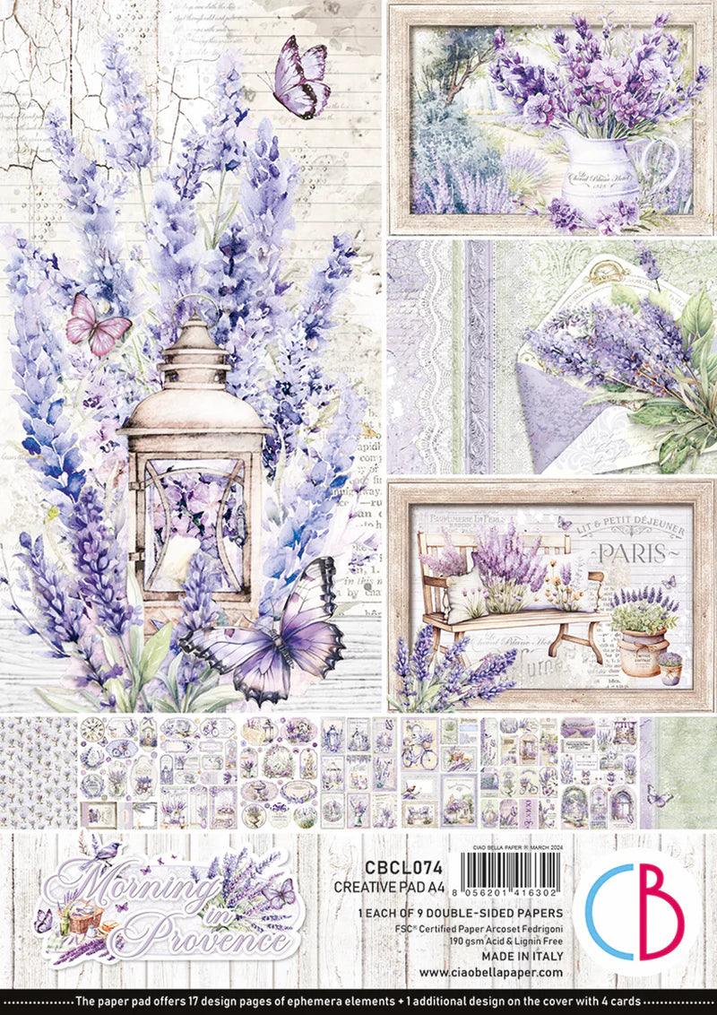 Morning In Provence Creative Pad A4 9/Pkg - Root & Company