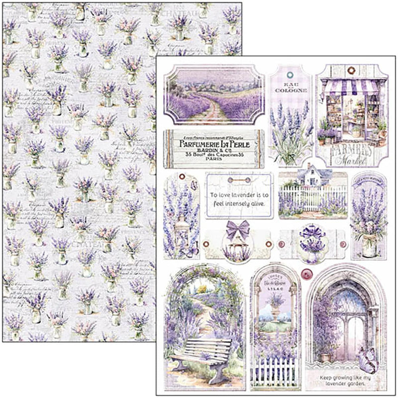 Morning In Provence Creative Pad A4 9/Pkg - Root & Company