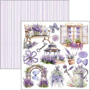 Morning In Provence Fussy Cut Pad 6"x6" 24/Pkg - Root & Company