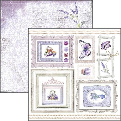 Morning In Provence Fussy Cut Pad 6"x6" 24/Pkg - Root & Company
