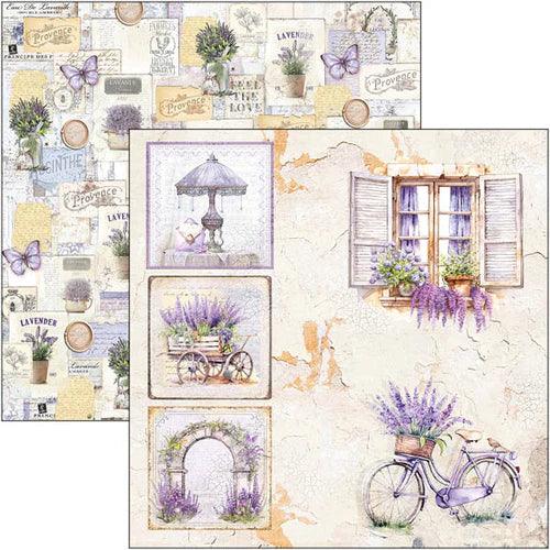 Morning In Provence Paper Pad 12"x12" 12/Pkg - Root & Company