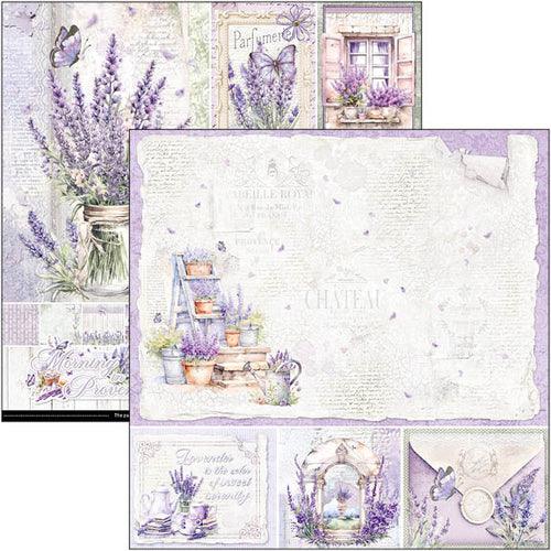 Morning In Provence Paper Pad 12"x12" 12/Pkg - Root & Company