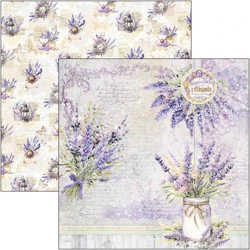 Morning In Provence Paper Pad 12"x12" 12/Pkg - Root & Company