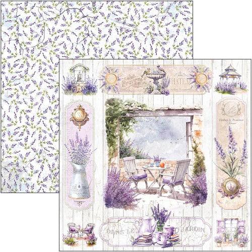 Morning In Provence Paper Pad 12"x12" 12/Pkg - Root & Company