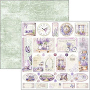 Morning In Provence Patterns Pad 12"x12" 8/Pkg - Root & Company