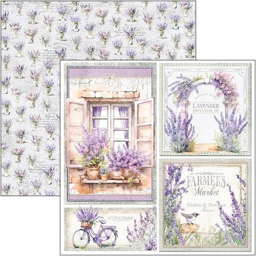 Morning In Provence Patterns Pad 12"x12" 8/Pkg - Root & Company
