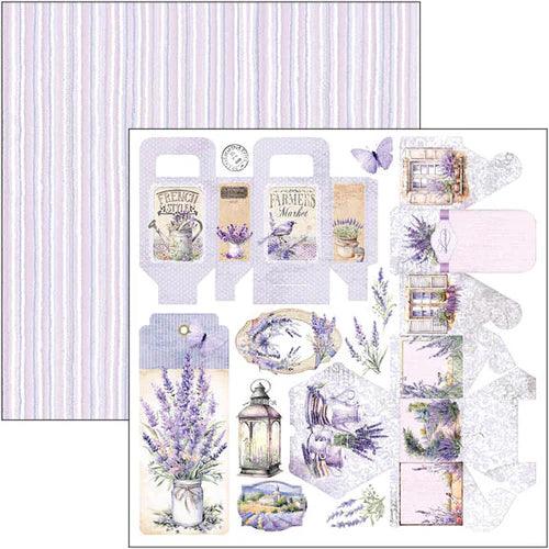 Morning In Provence Patterns Pad 12"x12" 8/Pkg - Root & Company