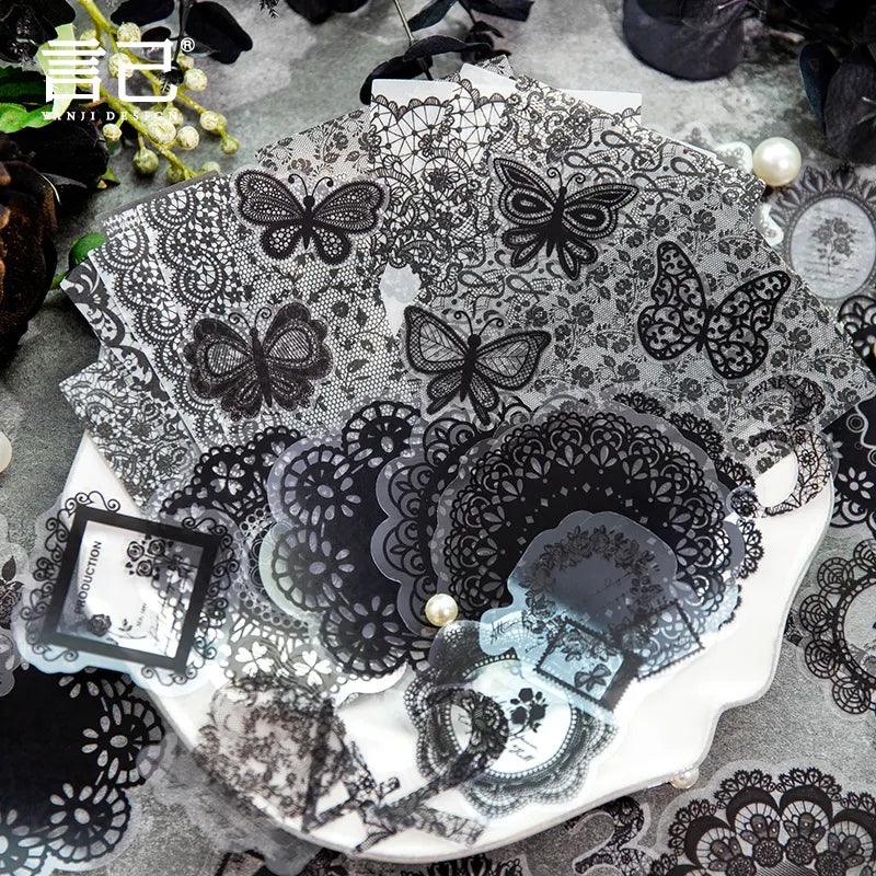 Night and Day 110pcs Scrapbook Lace Set - Root & Company